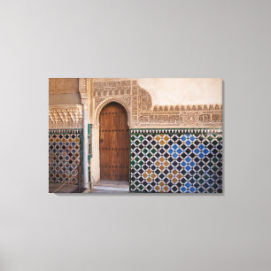 Europe, Spain, Andalusia, Granada, Alhambra Canvas Print