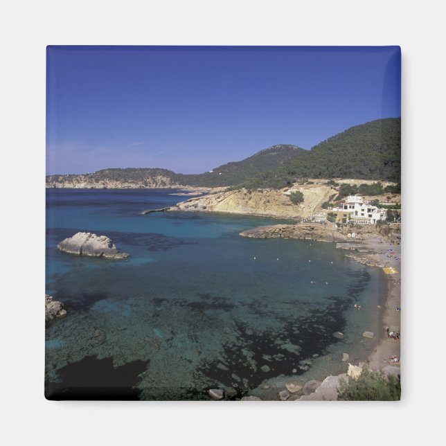 Europe, Spain, Balearics, Ibiza, Cala de Magnet (Front)