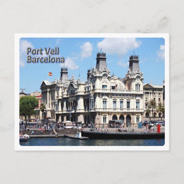 Europe - Spain - Barcelona - Port Vell - Postcard (Front)