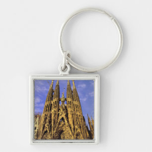 Europe, Spain, Barcelona, Sagrada Familia Key Ring
