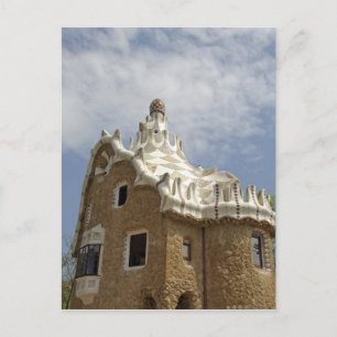 Europe, Spain, Catalunya, Barcelona. Park Guell, Postcard