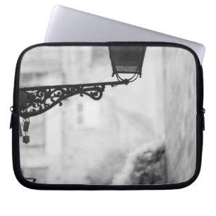 Europe, Spain, Mallorca. Street lamps, Palma Laptop Sleeve