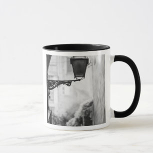 Europe, Spain, Mallorca. Street lamps, Palma Mug