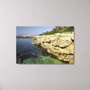 Europe, Spain, Minorca (aka Menorca), Binibeca. 2 Canvas Print