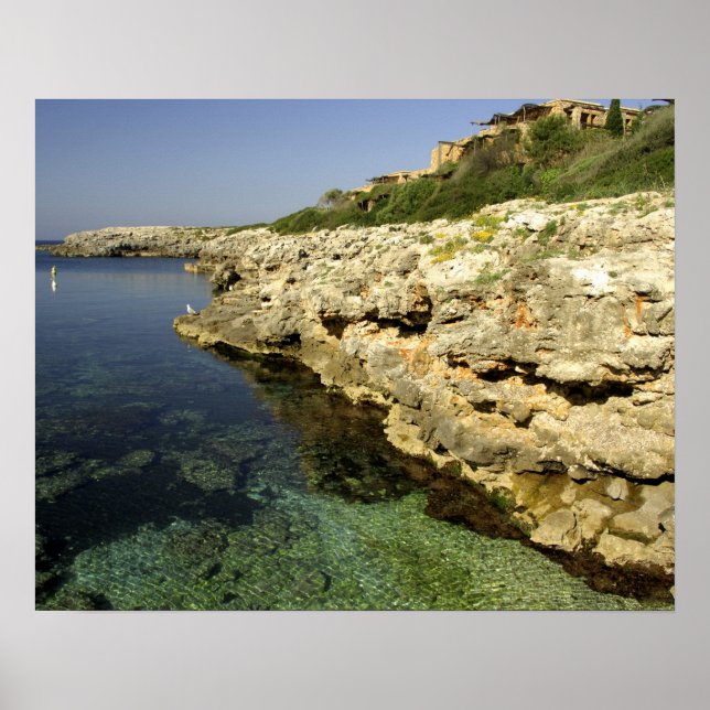 Europe, Spain, Minorca (aka Menorca), Binibeca. 2 Poster (Front)