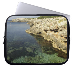 Europe, Spain, Minorca (aka Menorca), Binibeca. Laptop Sleeve