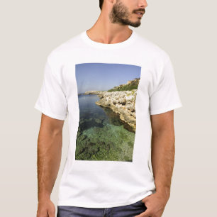 Europe, Spain, Minorca (aka Menorca), Binibeca. T-Shirt