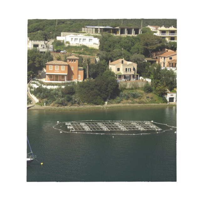 Europe, Spain, Minorca (aka Menorca). Fish Notepad (Front)