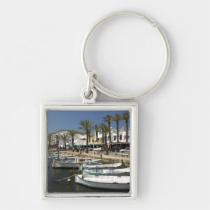Europe, Spain, Minorca (aka Menorca). Fishing Key Ring