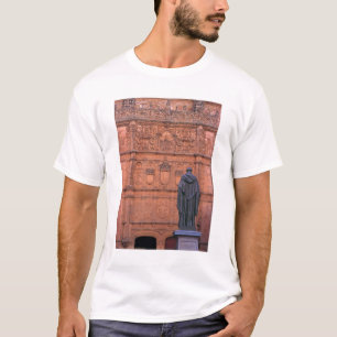 Europe, Spain, Salamanca. Coats-of-arms and T-Shirt