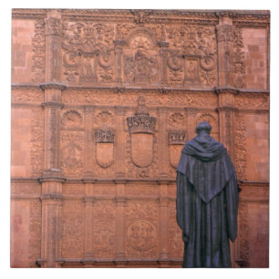 Europe, Spain, Salamanca. Coats-of-arms and Tile