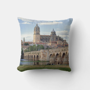 Europe, Spain, Salamanca. The Roman bridge over Cushion
