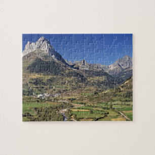 Europe, Spain, Sallent de Gallego. A small Jigsaw Puzzle