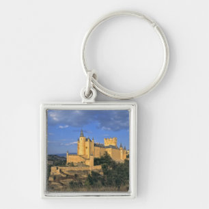 Europe, Spain, Segovia. The Alcazar, a World Key Ring