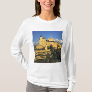 Europe, Spain, Segovia. The imposing Alcazar, T-Shirt