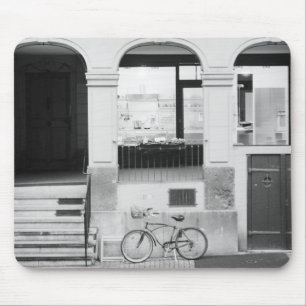 Europe, Switzerland, Berne. Kramgasse Building Mouse Pad