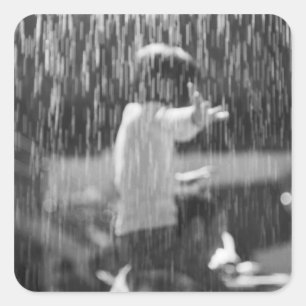 Europe, Switzerland, Geneva. Geneva Motor Show; 6 Square Sticker