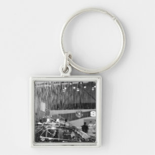 Europe, Switzerland, Geneva. Geneva Motor Show; Key Ring