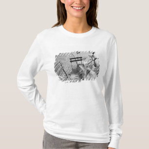 Europe, Switzerland, Lucerne. Outdoor cafe table T-Shirt