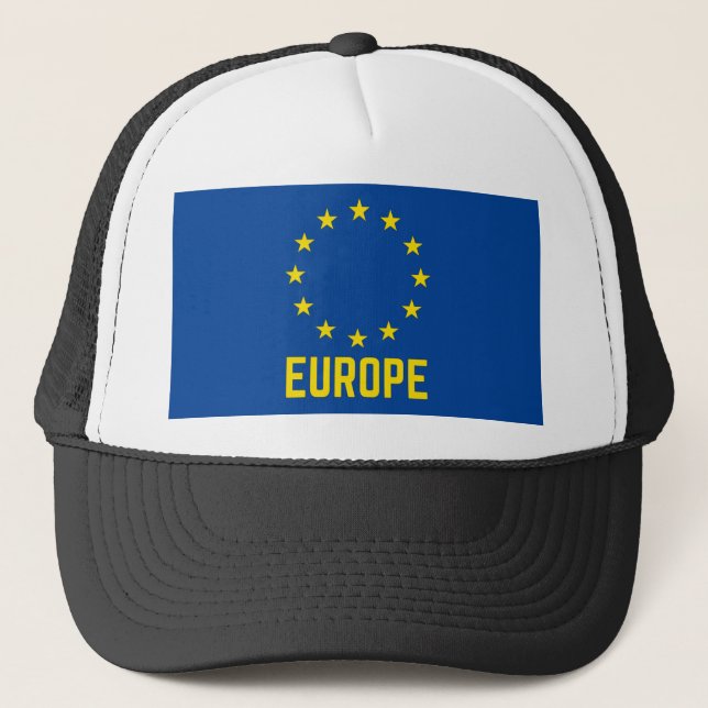 Europe Trucker Hat (Front)