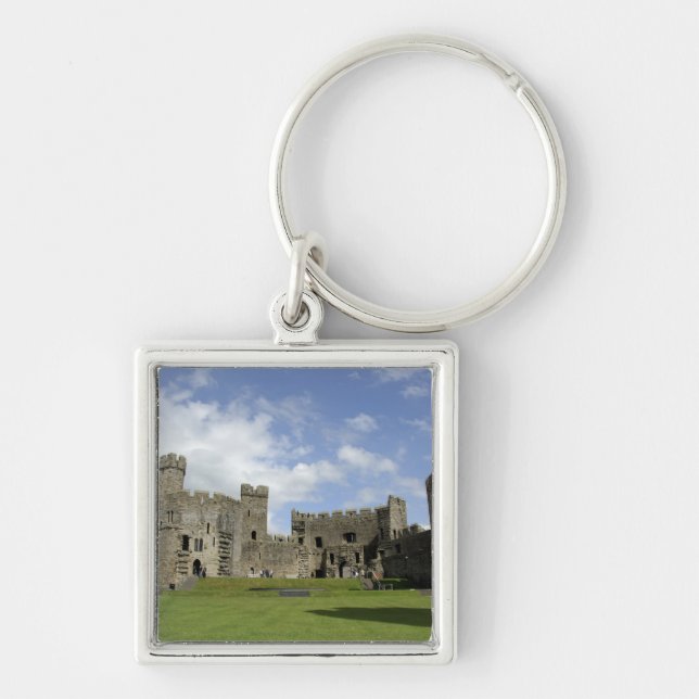 Europe, Wales, Caernarfon. Caernarfon Castle, Key Ring (Front)