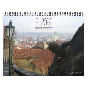 europe (with locations) 2025 calendar