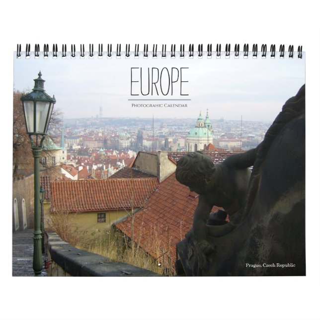 europe (with locations) 2026 calendar (Cover)