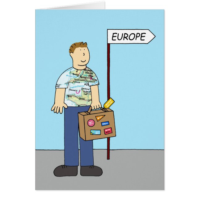 European Adventure Bon Voyage for Him (Front)