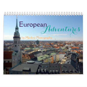 European Adventures 2018 Calendar