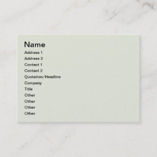 European architecture business card