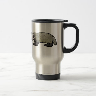 European Badger Travel Mug