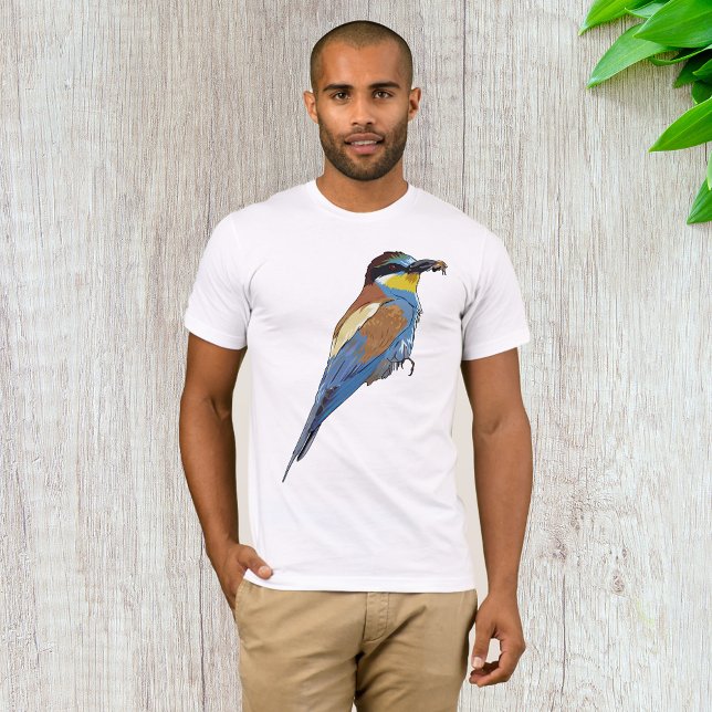 European Bee Eater Bird Mens T-Shirt (Creator Uploaded)