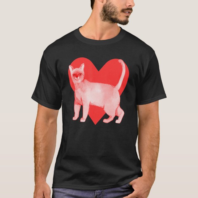 European Burmese Cat T-Shirt (Front)