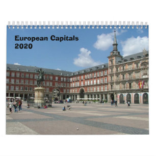 European Capitals - 2020 Calendar