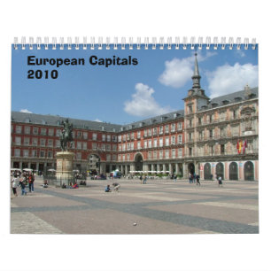 European Capitals Calendar