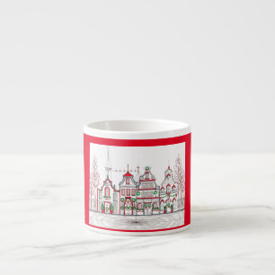 European Christmas Shops Espresso Cup
