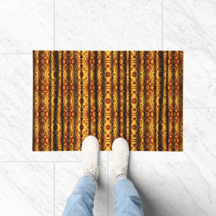 European court Baroque Geometric Floral Scoll Doormat