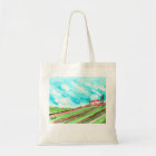 European Farm Scene Tote Bag