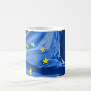 European flag coffee mug