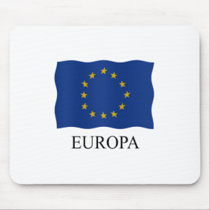 European flag Europe Mouse Pad