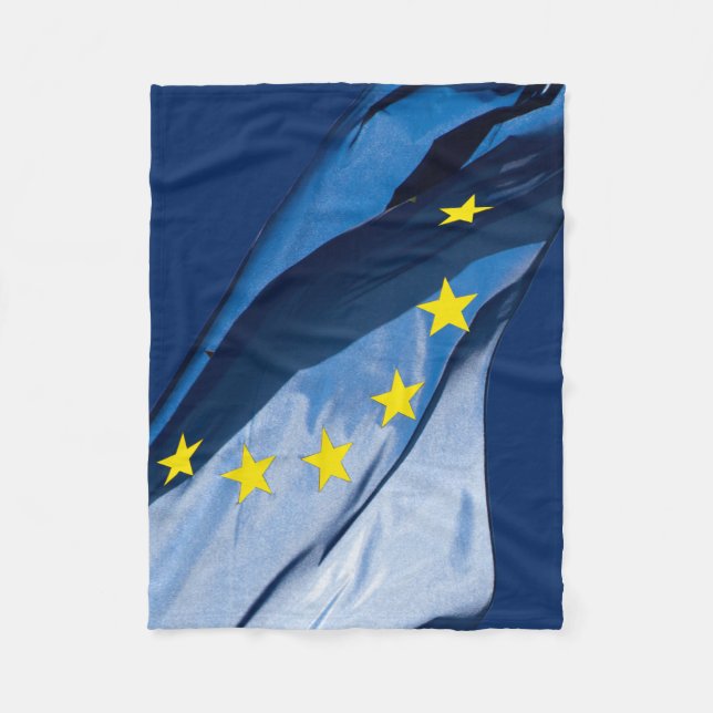 European flag fleece blanket (Front)