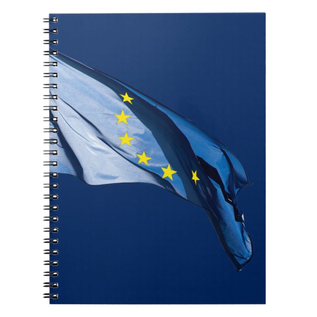 European flag notebook (Front)
