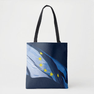 European flag tote bag