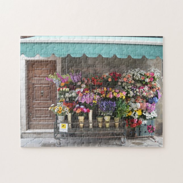 European Flower Shop Jigsaw Puzzle (Horizontal)