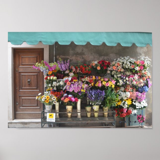 European Flower Shop Poster (Front)