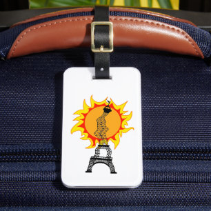 European Heat Wave Luggage Tag