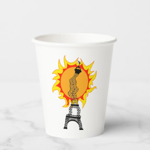 European Heat Wave Paper Cups