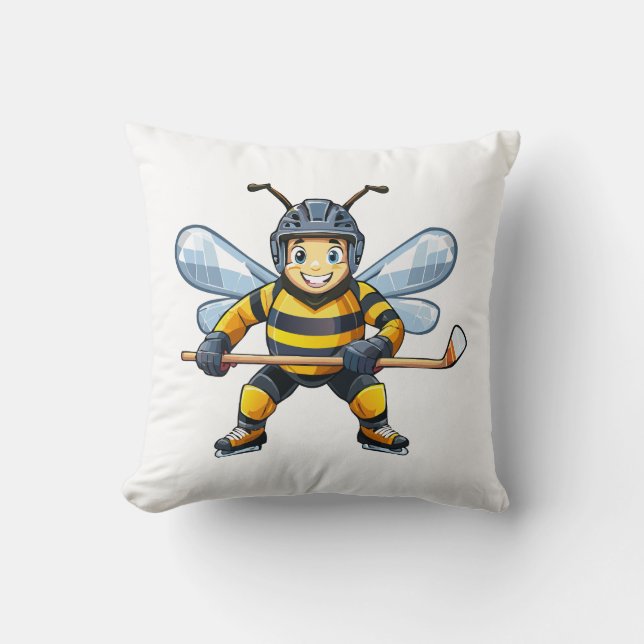 European honey bee (Apis mellifera) Cushion (Front)