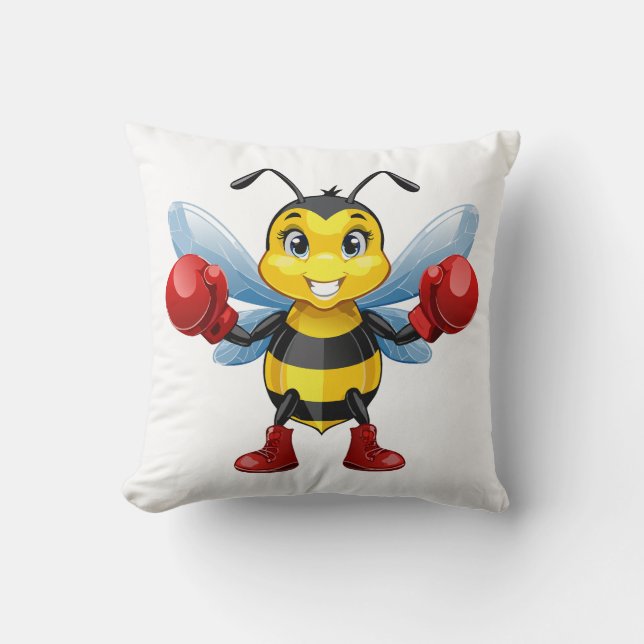 European honey bee cushion (Front)
