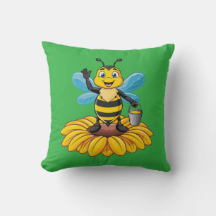 European honey bee cushion